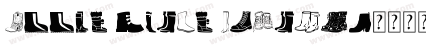 Boots Spurs Regula字体转换